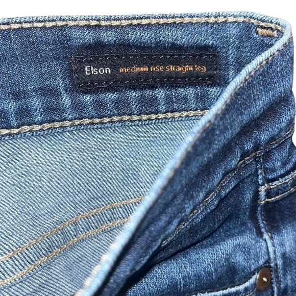 Citizens of Humanity Elson Jeans Womens Size 25 Medium Rise Straight Leg - Picture 3 of 14